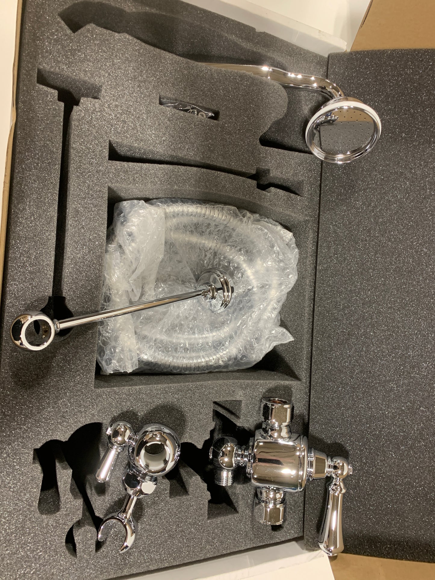 Perrin and Rowe Rohl U.5783NAPC Thermostatic Shower, Polished Chrome