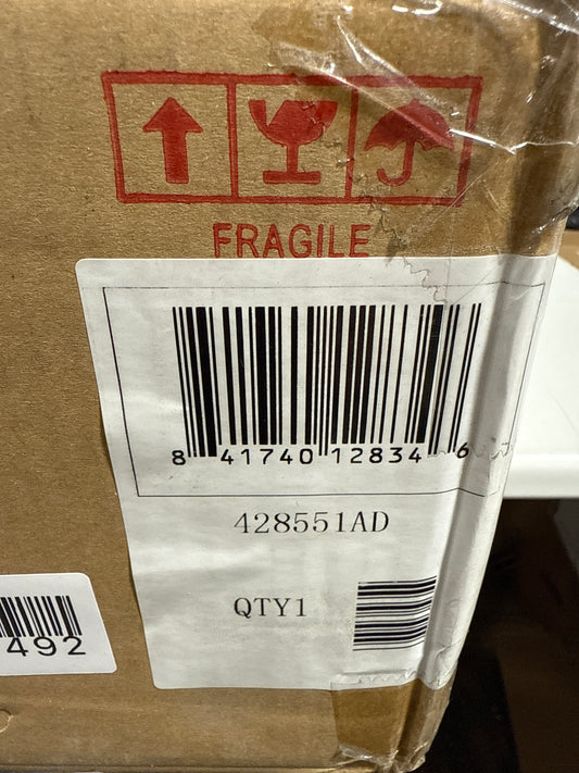 HomePlace Lighting 428551AD Greyson Urban/Industrial Vine-Style Round Candle Chandelier, 5-Light 300 Total Watts, 33" H x 29" W, Aged Brass