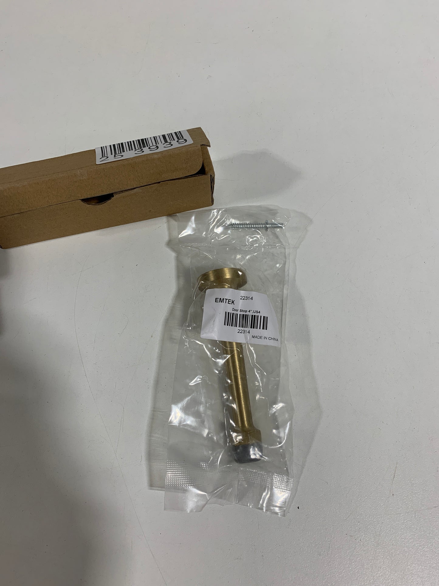 Emtek Satin Brass Stop,2231US4 2231Us4