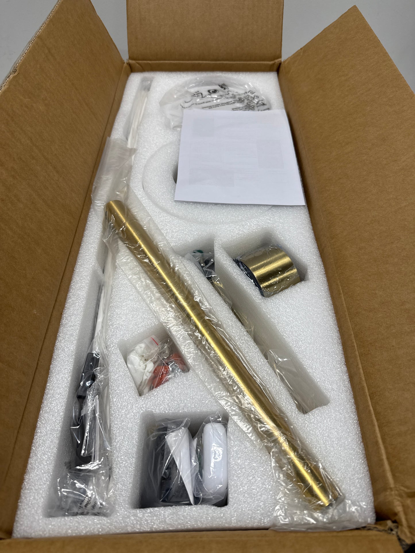 TOZING 52 in. Indoor Matte White and Gold Brushed Low Profile 3-Colors LED Flush Mount Ceiling Fan with Light Kit and Remote