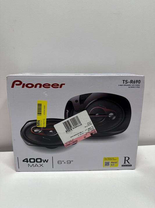 Pioneer - 6" X 9" - 3-way, 400 W Max Power, Coaxial Speakers (pair) - Black
