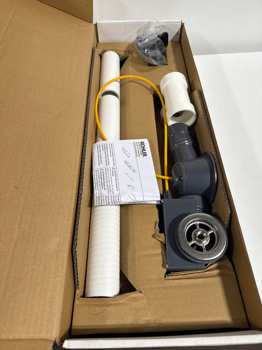 Kohler K-37383 PureFlo 30" Cable Drain Rough in with PVC Tubing Bat