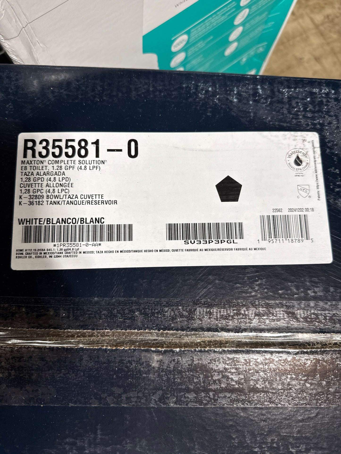 Kohler Maxton 2-piece Elongated Toilet