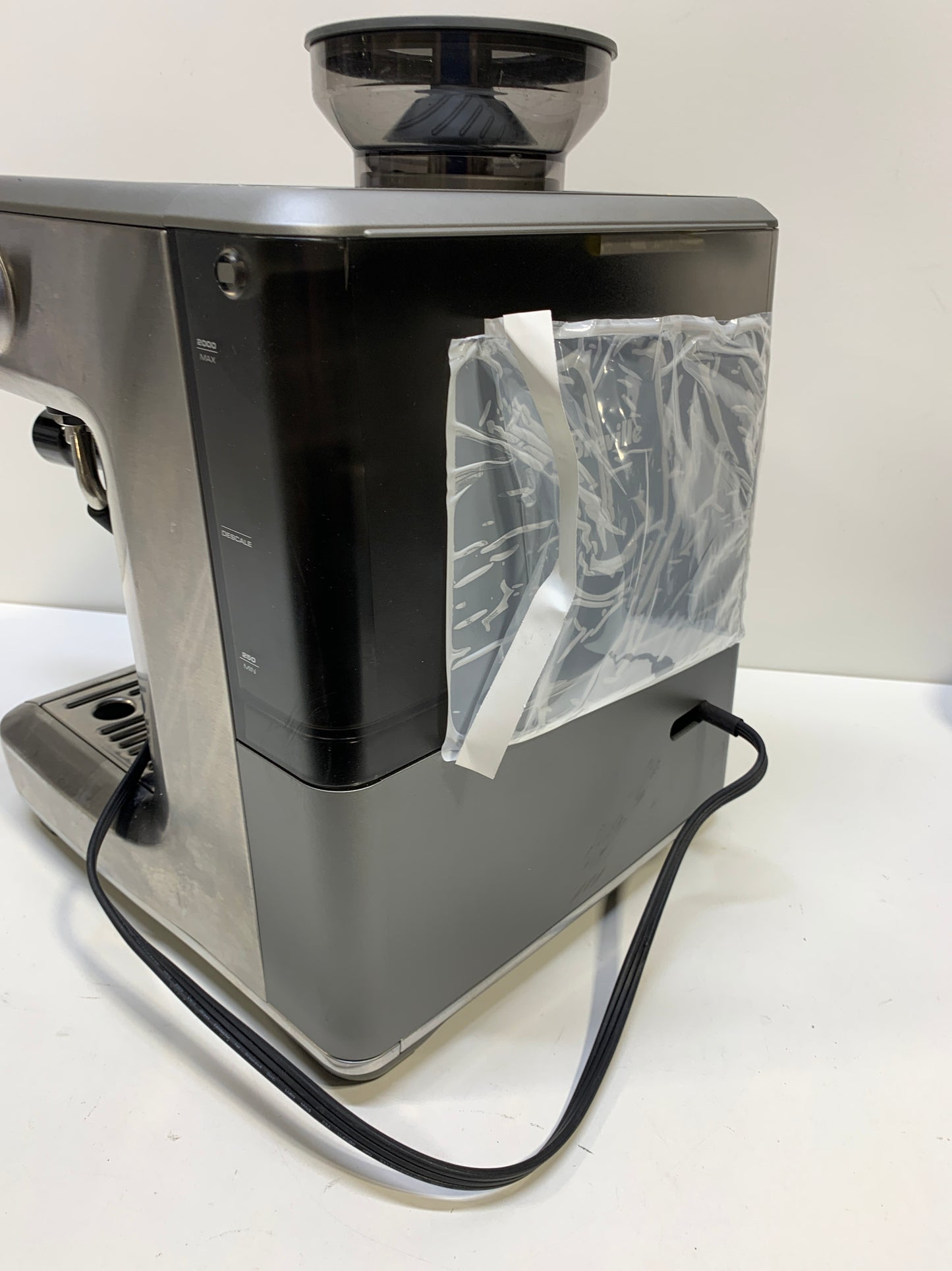 Used Breville - the Barista Express Impress Espresso Machine - Brushed Stainless Steel