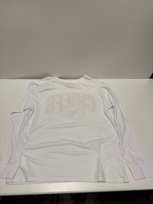 NFL Kansas City Chiefs Women's White Long Sleeve T-Shirt