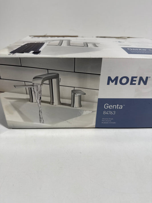 Moen Genta Chrome Widespread Bathroom Sink Faucet 8 - 16 in