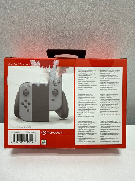 PowerA Joy-Con Comfort Grip for Nintendo Switch: Indicator Light Accessory - *Headphones & Tech Accessories