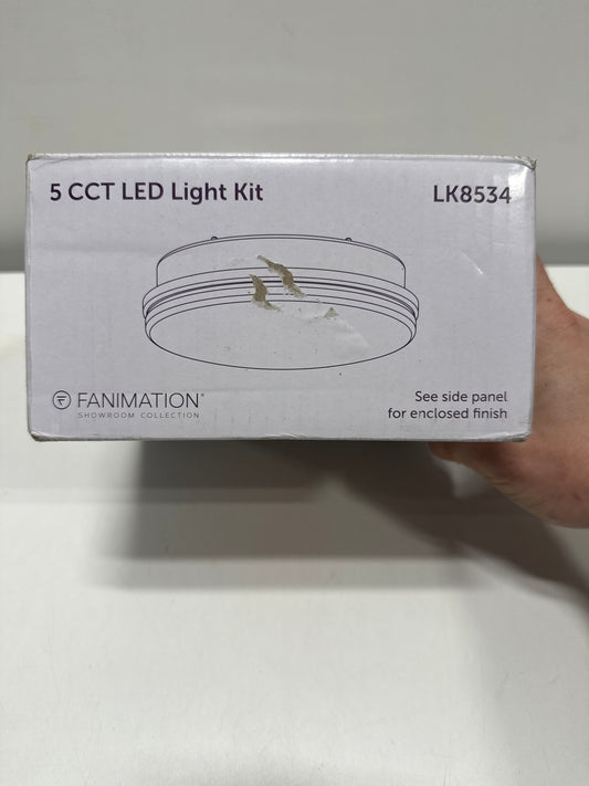 Fanimation LK8534MW Kute LED Matte White Fan Light Kit