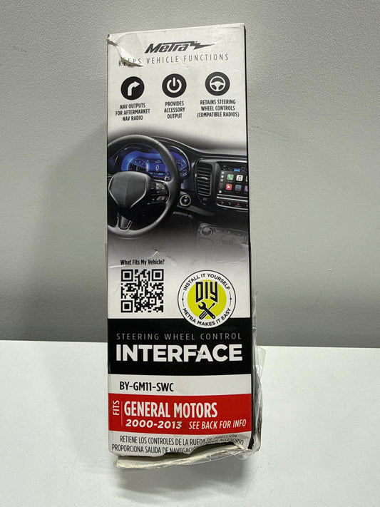 Metra - Steering Wheel Control Interface for Select General Motors Vehicles - Black