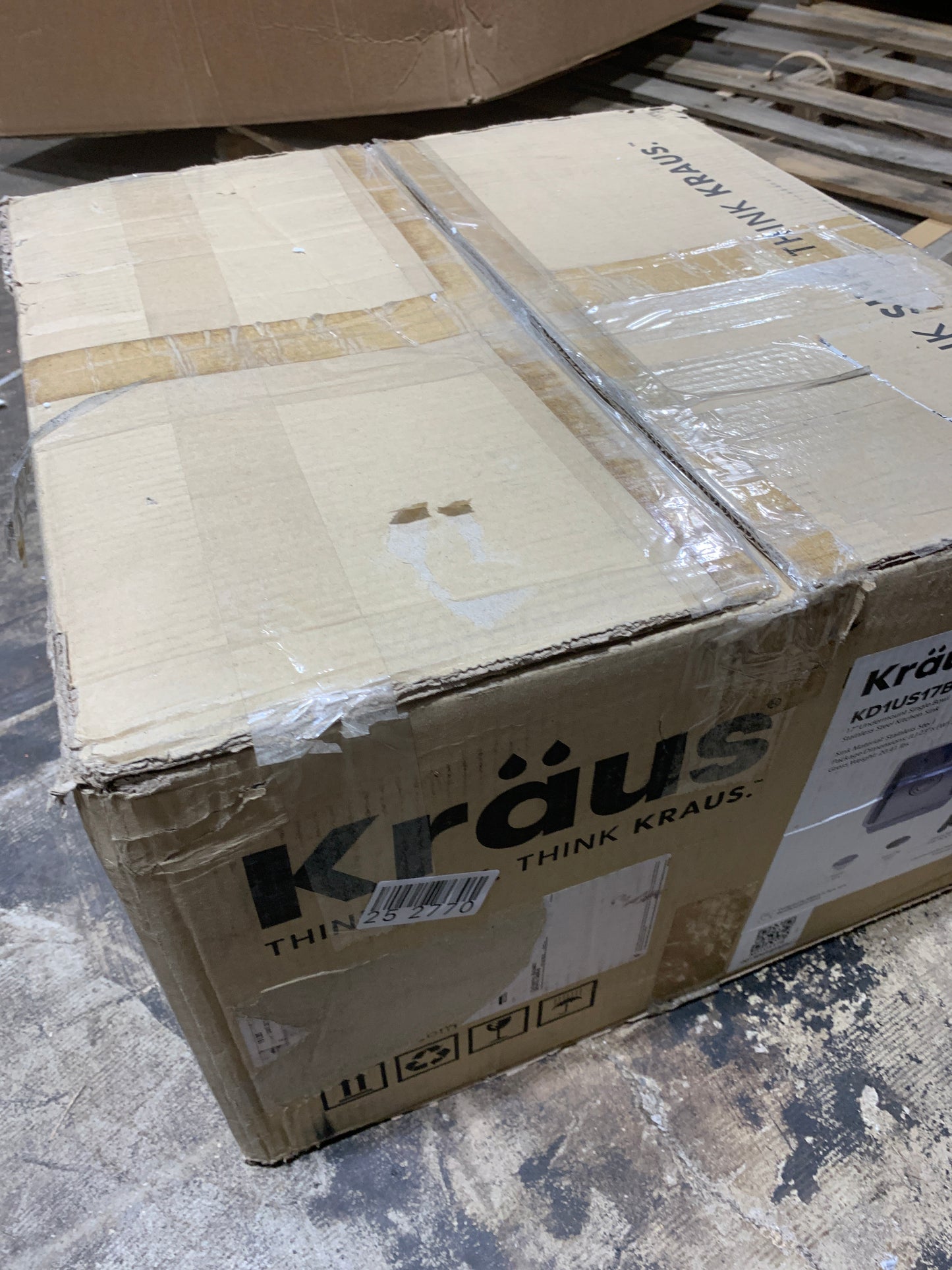 Kraus Dex 17 in. Undermount Single Bowl 16 Gauge Stainless Steel Kitchen Sink with Accessories