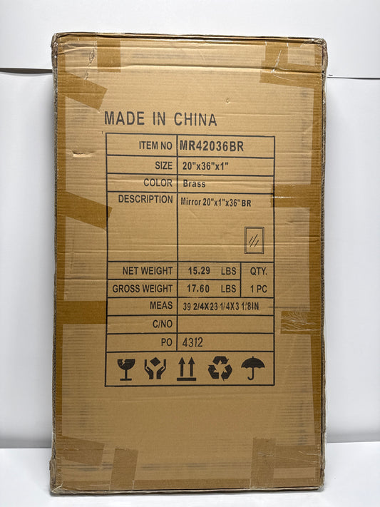 Elegant Lighting MR42036BR - Mirrors Home Decor