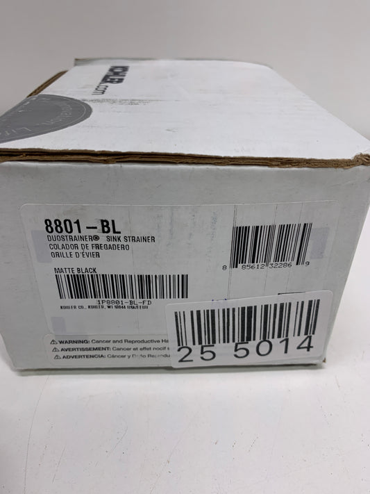 KOHLER Duostrainer Sink Drain and Strainer with Tailpiece