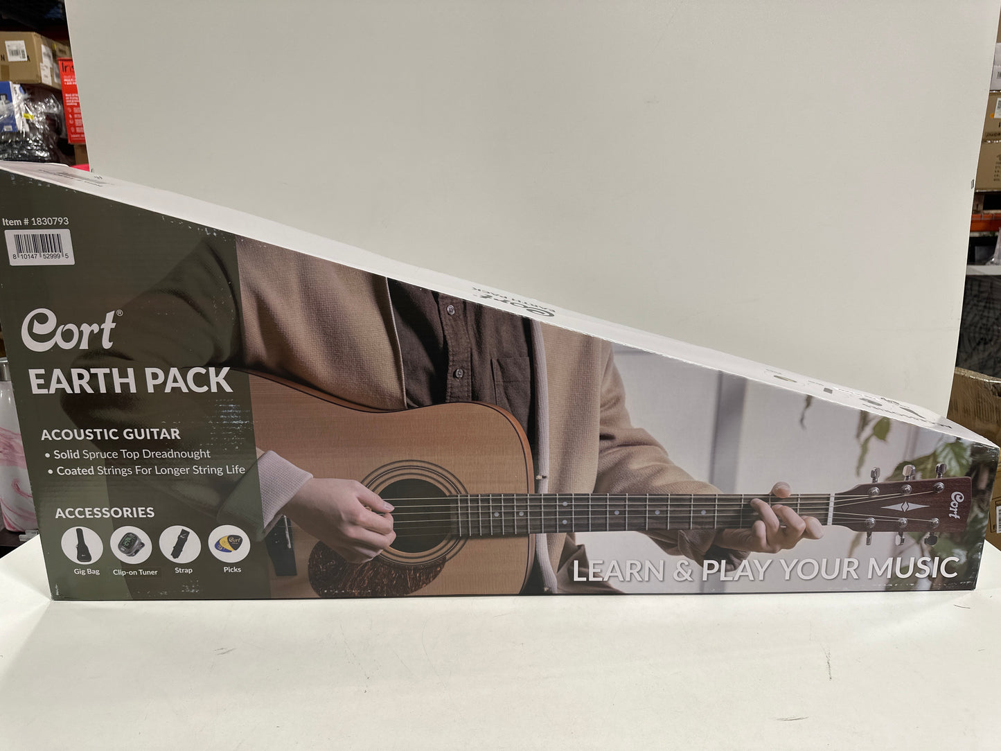 Cort Acoustic Guitar Earth Pack Bundle