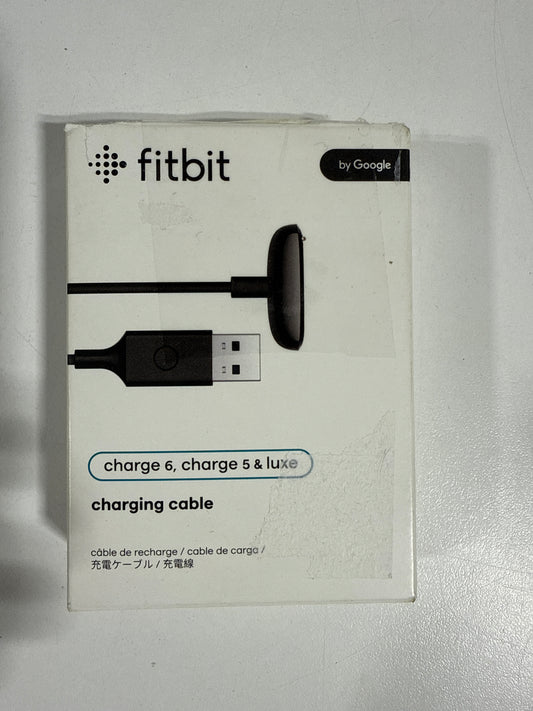 Fitbit - Charge 6 USB-C Fast Charging Cable - Black