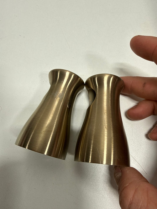 Scratch Brizo 88775 Odin 1.75 GPM Single Function Hand Shower Package - Includes Slide Bar Hose and Wall Supply Luxe Gold