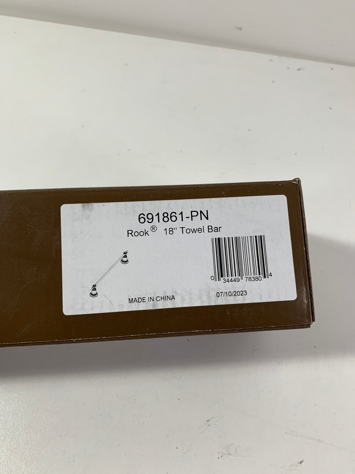 Brizo Rook®: 18" Towel Bar - 691861-PN