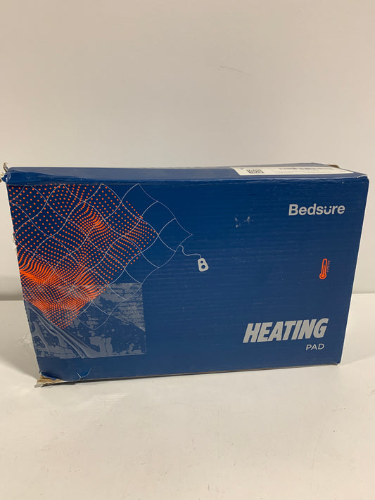 Bedsure Back Heating Pad for Neck and Shoulders, Weighted Heated Pad with Vibration, FSA HSA Eligible, Birthday Gifts for Women Men Mom Men, Auto Shut Off, 5lbs 12" x 24", Grey