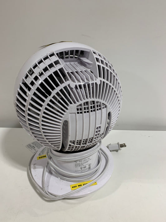Used WOOZOO - Compact Globe Oscillating Fan No Remote - 5 Speed - White
