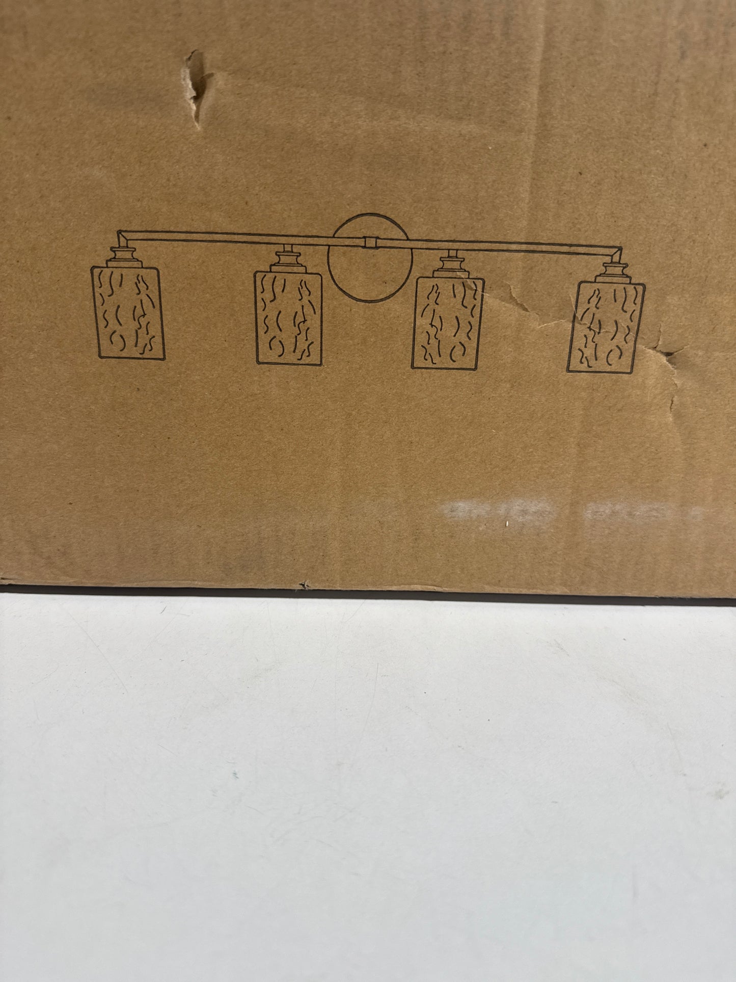 Capital Lighting Fixture Company Milan 33 Inch 4 Light Bath Vanity Light Milan - 120541CG-422