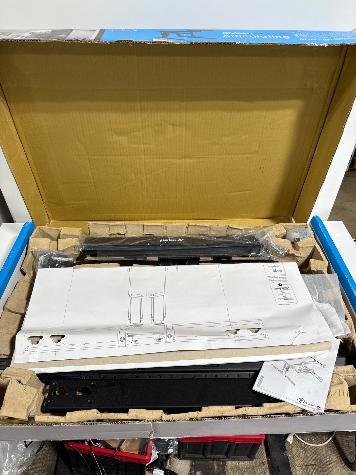 Peerless SA771PU TV Mount/stand 2.29 M (90") Black