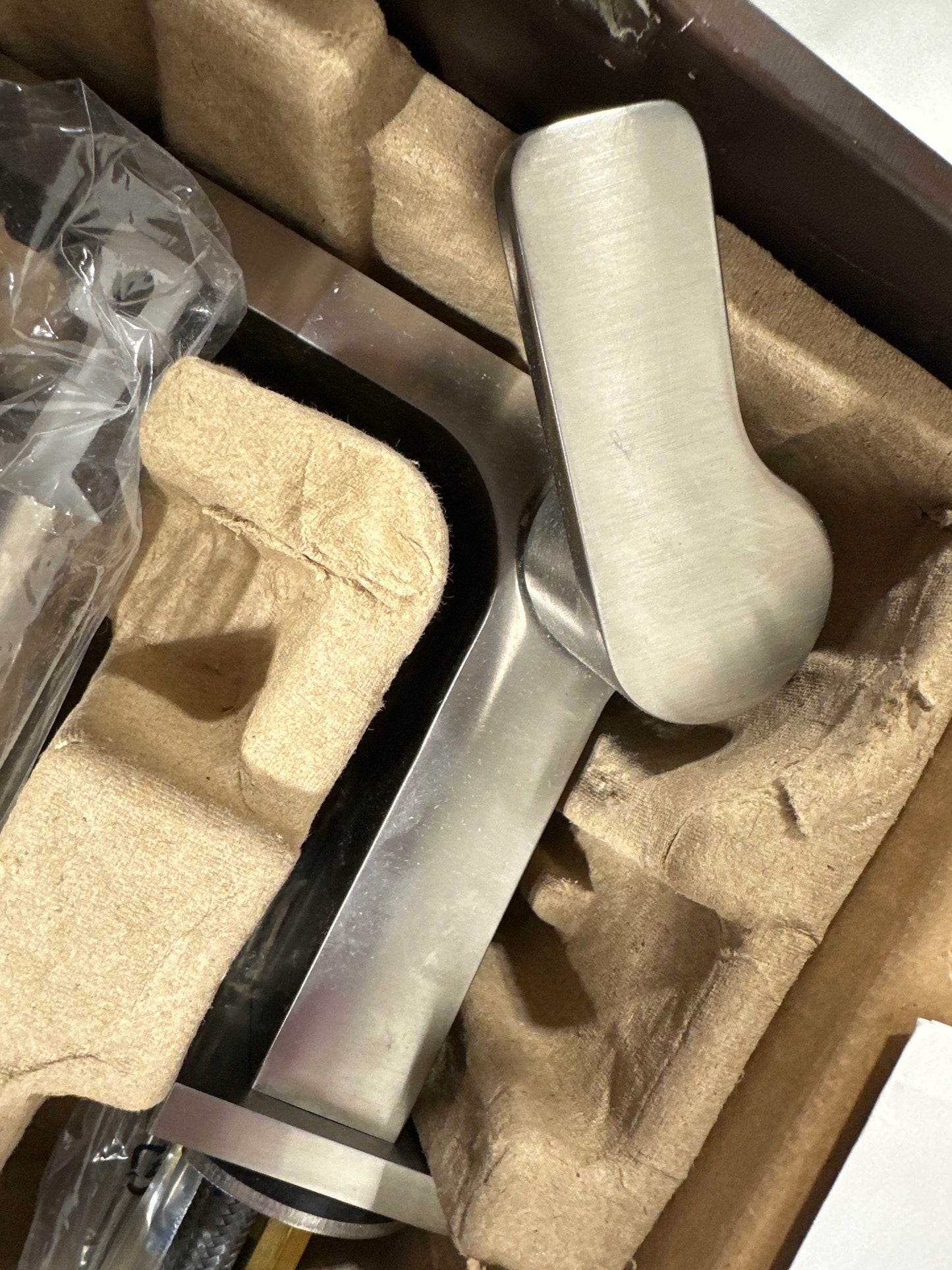 Signature Hardware 948575 Hibiscus 1.2 GPM Single Hole Bathroom Faucet Brushed Nickel Faucet Bathroom Sink Faucets Single Handle