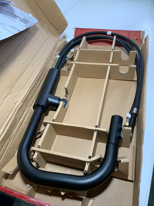 Montay Single-Handle Pull Down Sprayer Kitchen Faucet in Matte Black