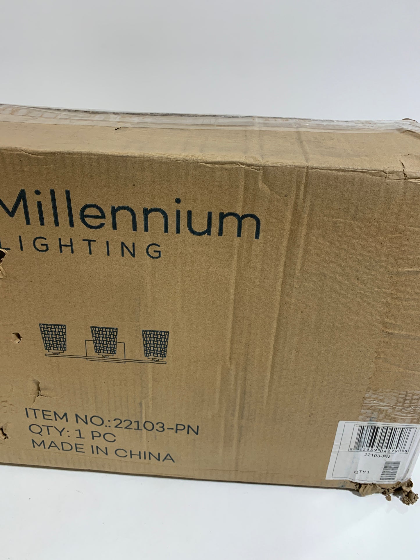 Millennium Lighting Saben 23 Inch Bath Vanity Light Saben - 22103-PN - Modern Contemporary