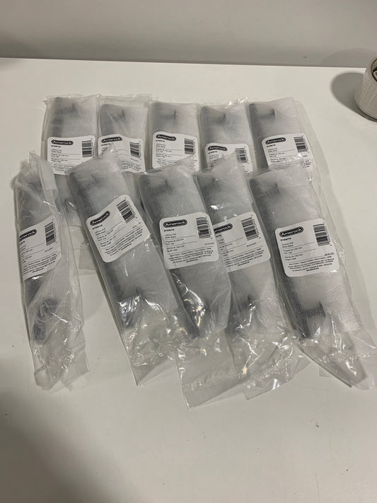 10 Radius 6-5/16 in. (160mm) Modern Matte Black Bar Cabinet Pull