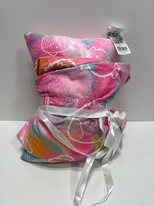 SquishPillow Kids’ Pillow Throw Gift Set Mallow Nights Pink - *Kids