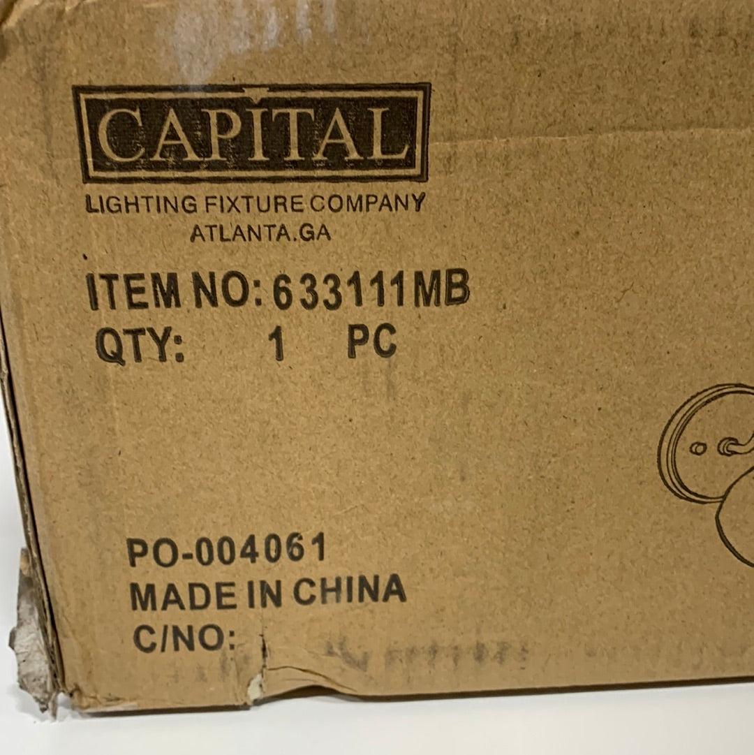 Capital Lighting Hadley 8" Tall Bathroom Sconce