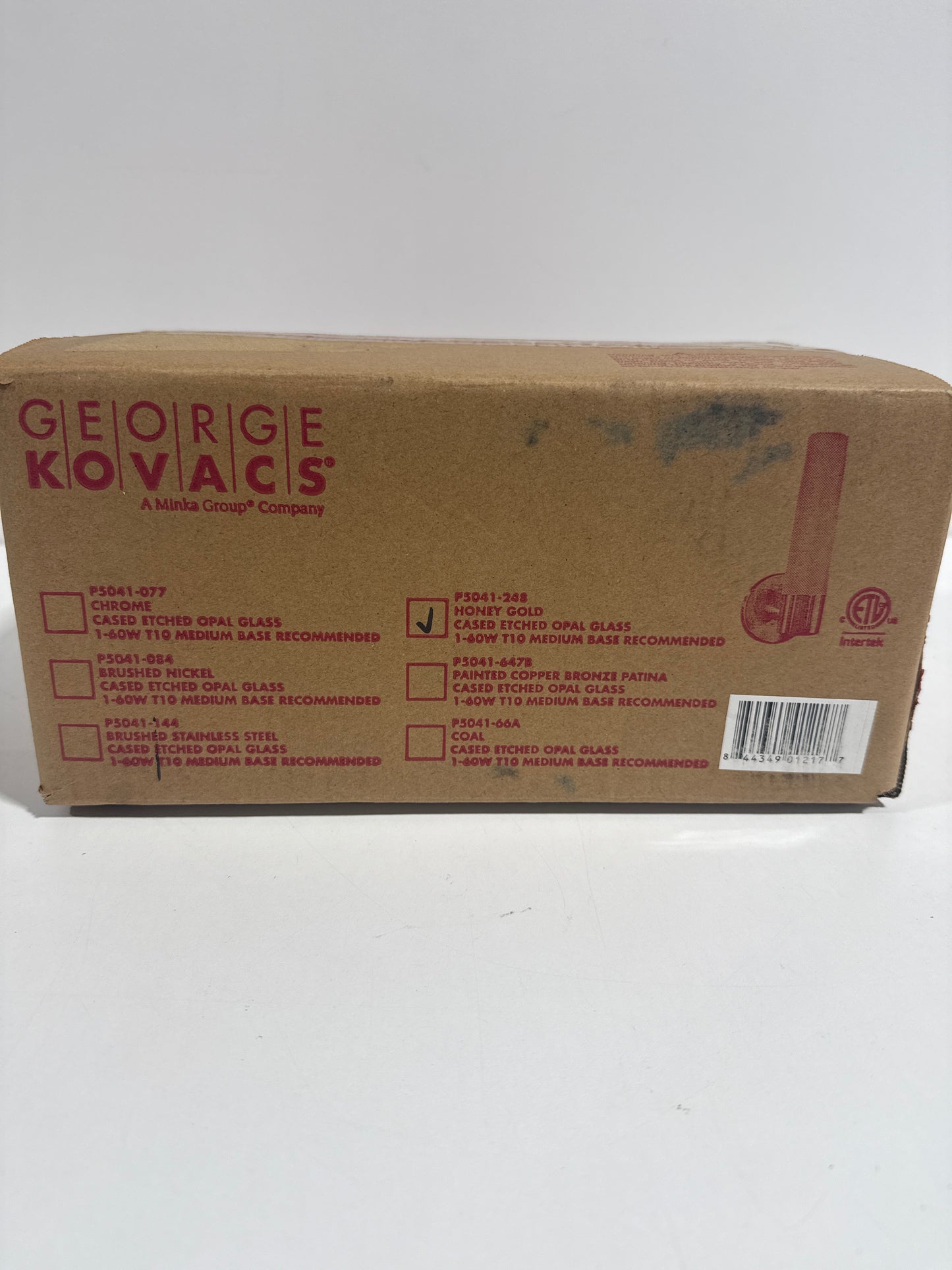 Kovacs P5041 Saber Single Light 4-3/4" Wide Bathroom Sconce with Etched Opal Shade