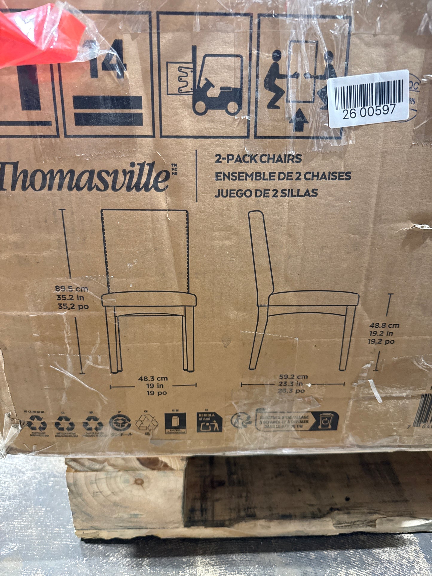 Thomasville Thomasville Carmel Valley Dining Chairs, Set of 2