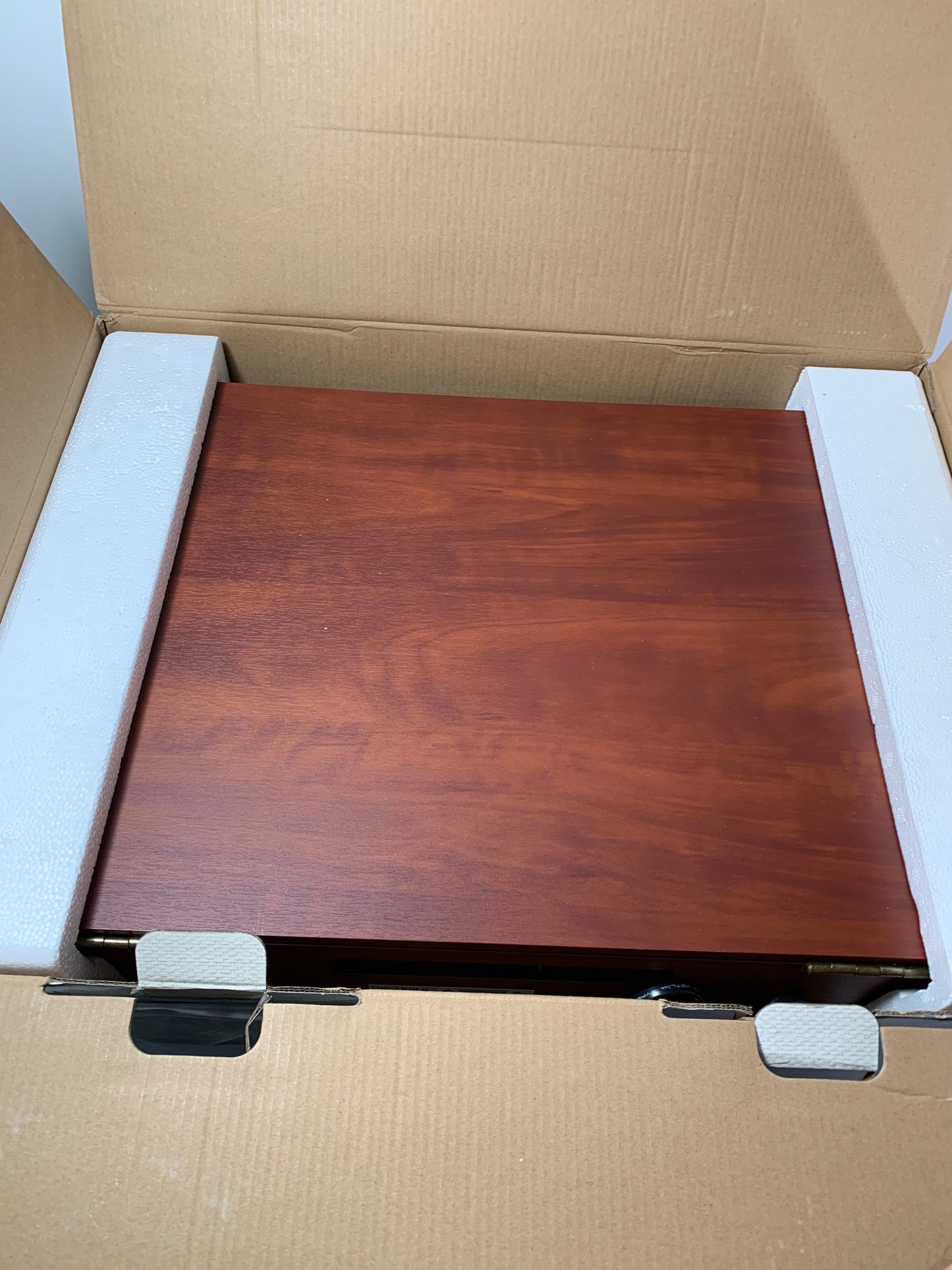 Victrola Classic Wood Bluetooth Record Player - Mahogany: Belt Drive Vinyl Turntable