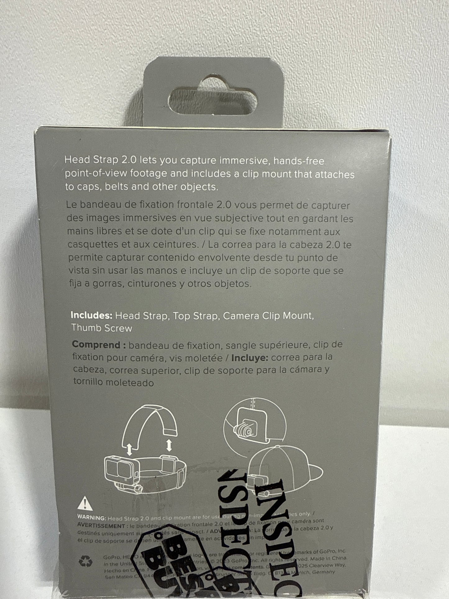 GoPro Head Strap 2.0 for HERO and MAX Cameras