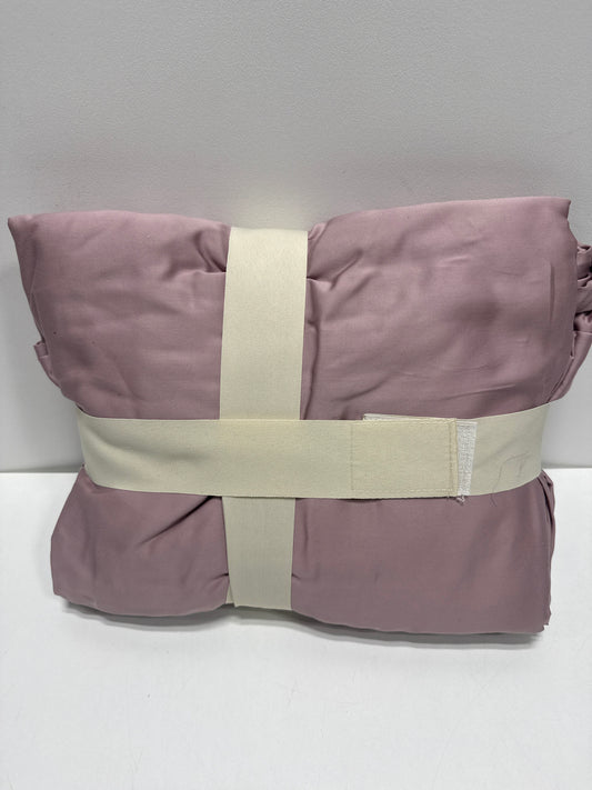 See Desc King TENCEL™ Duvet Cover and Sham Set Blush - Threshold™: OEKO-TEX Certified, 320 Thread Count, Cooling Satin Weave