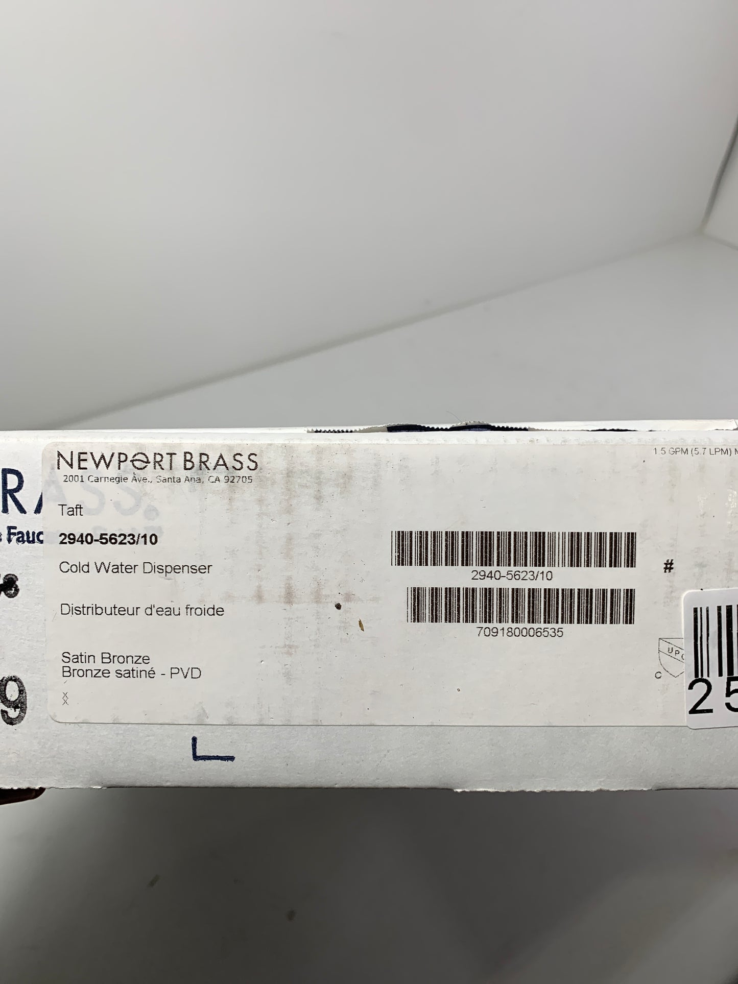 Newport Brass Taft 1.50 GPM Cold Water Dispenser - Satin Bronze