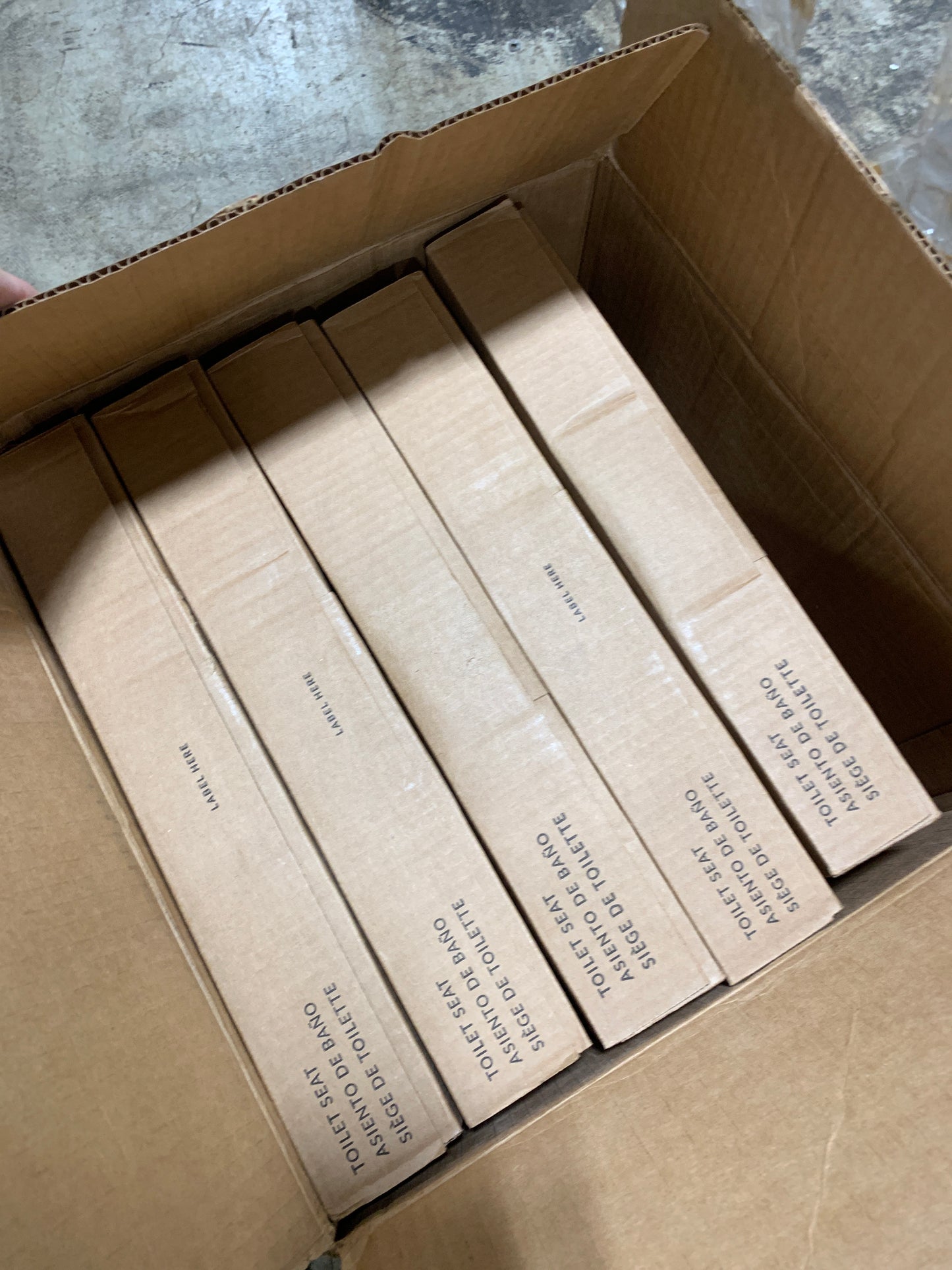 Bemis 1500EC 000 Toilet Seat, 5-Pack Elongated, White