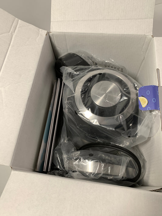 Chefman 1.8L Lightning Borosilicate Glass Electric Kettle: Stainless Steel Lid, 1750W