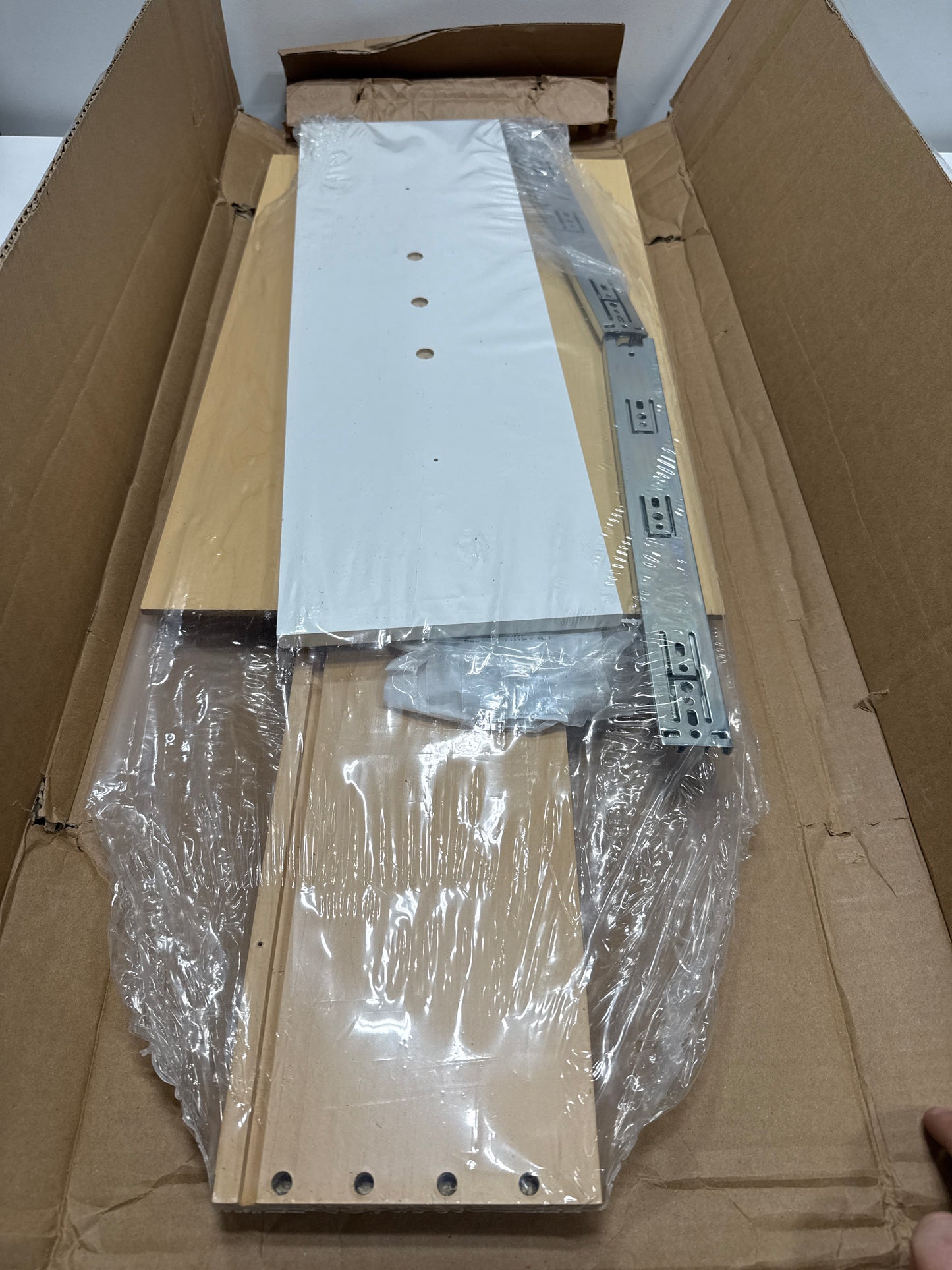 Easy Track RD08 8 Inch Tall Deluxe Drawer for Easy Track Closet System White Closet - *Tools Hardware & Misc