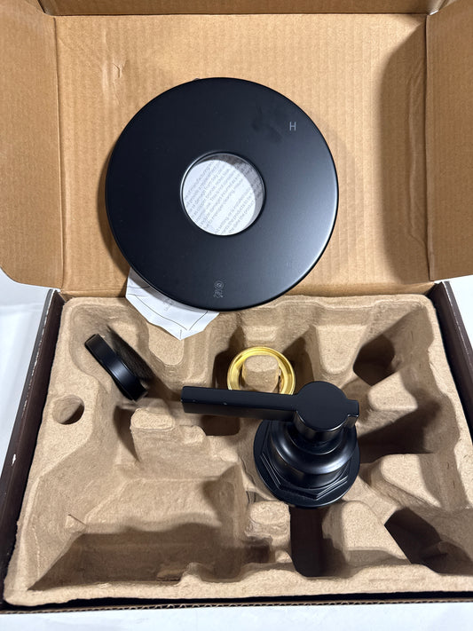 Signature Hardware 948890-LV Greyfield Pressure Balanced Valve Trim - Less Valve Matte Black