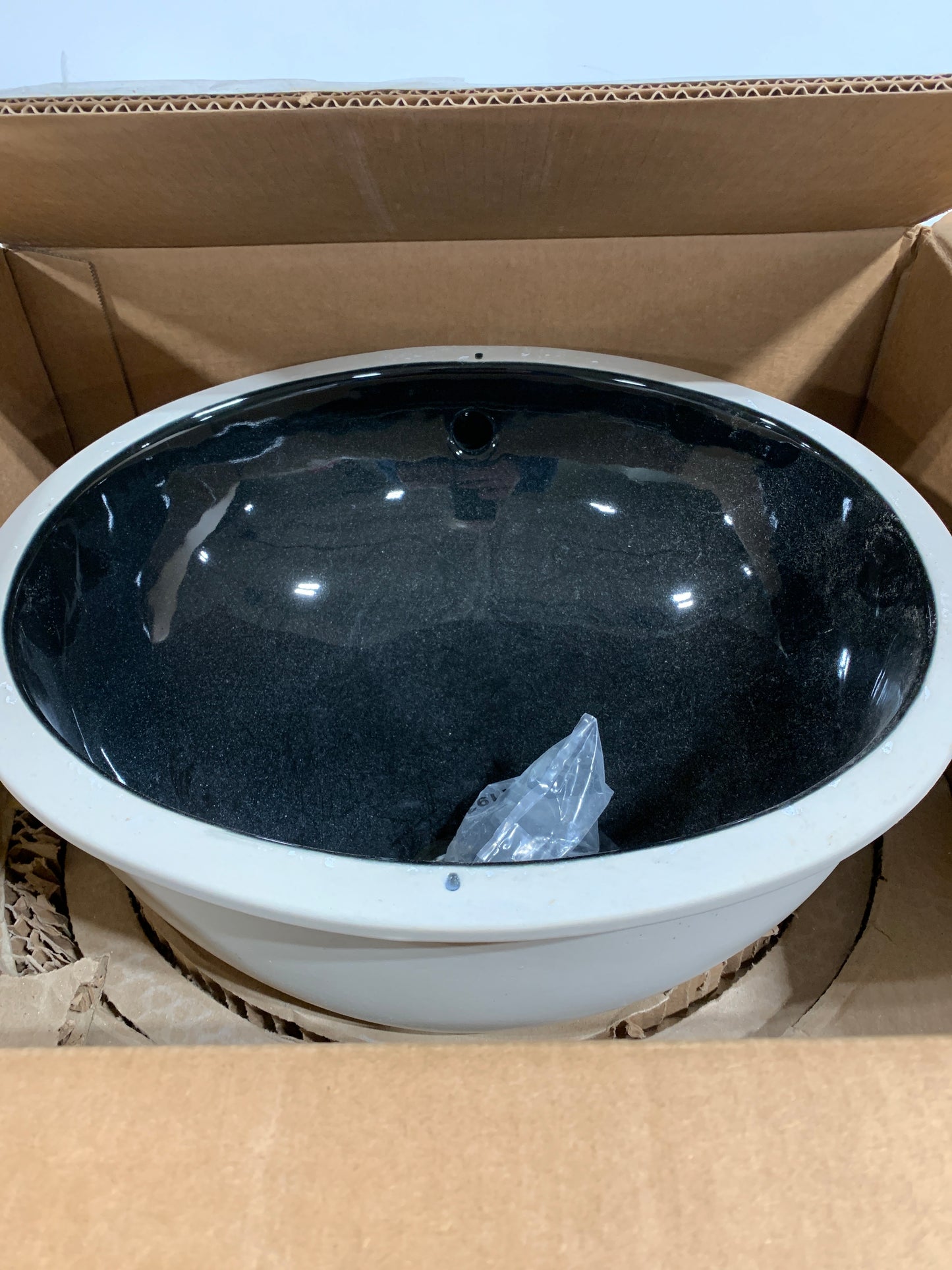 Kohler K-2209 Caxton 17" Undermount Bathroom Sink with Overflow Black Sinks Bathroom Sinks Sinks Only
