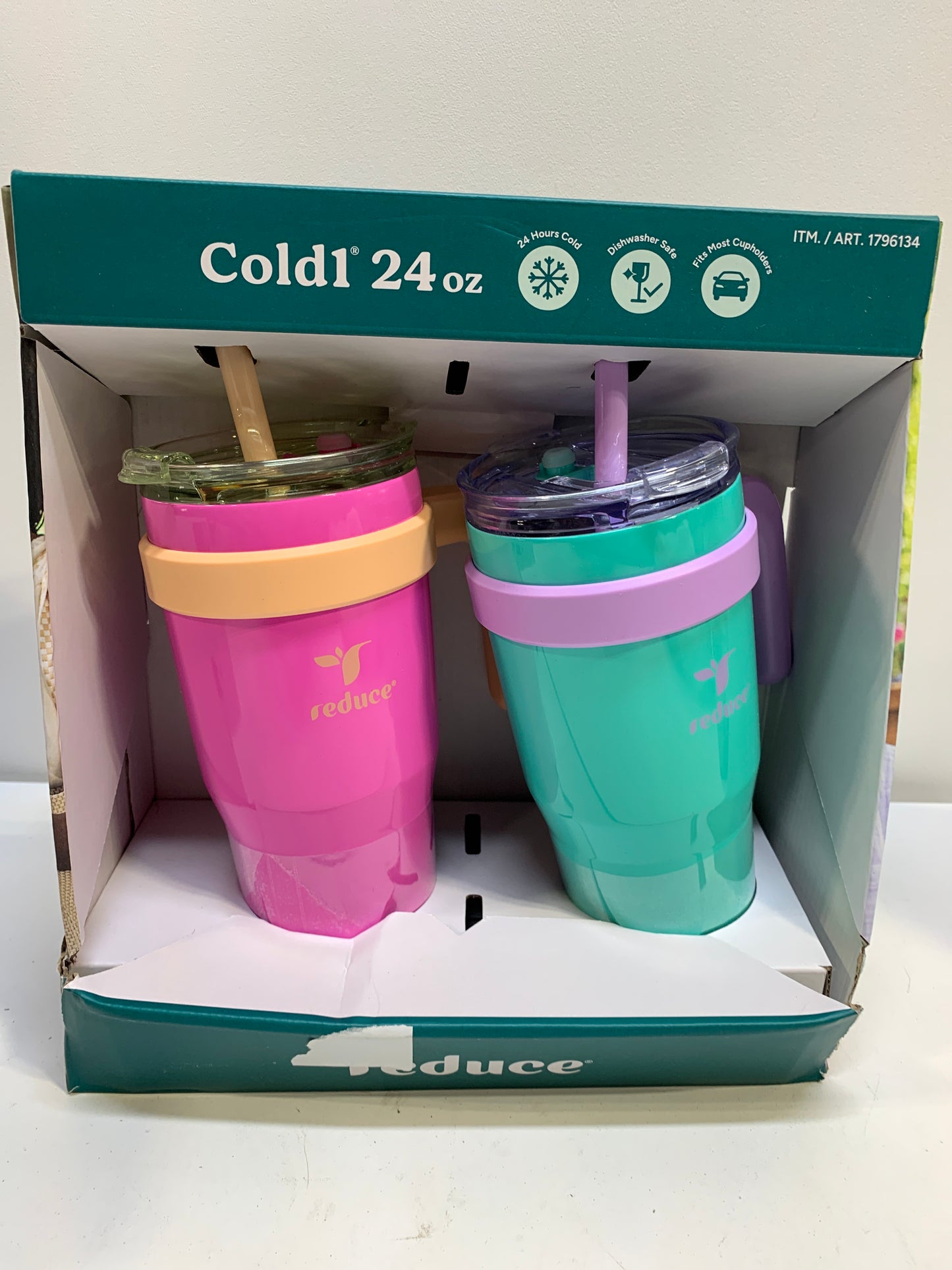Reduce 24 oz Cold1 Mug, 2-pack