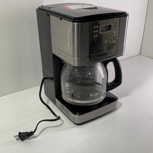 Used Mr. Coffee - 12-Cup Coffee Maker with Strong Brew Selector - Stainless Steel