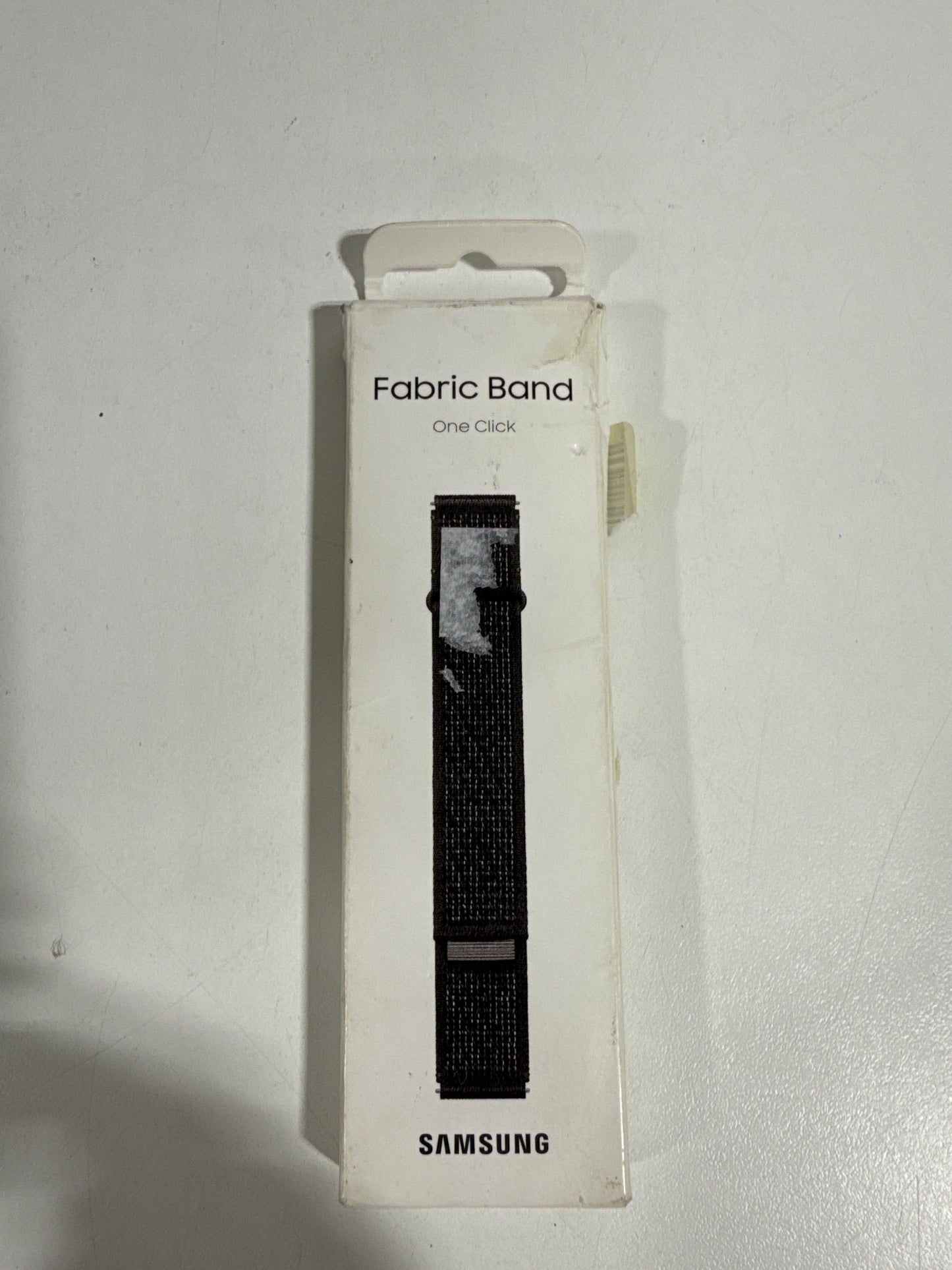 Samsung - Fabric Watch Band for Galaxy Watch6, Galaxy Watch6 Classic M/L - Black