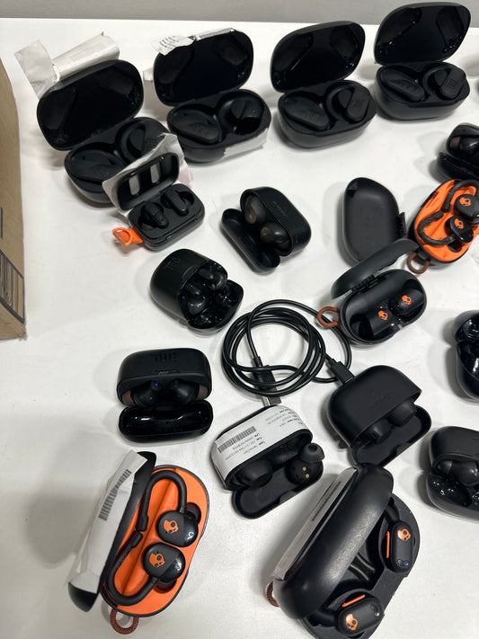 24 - JBL, Jabra, souncore and more For parts wireless earbuds