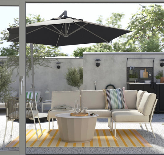 IKEA LINDOJA Umbrella Canopy, 118-18" Anthracite 905.320.23