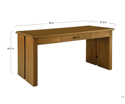 See Desc Zealand 60” Writing Desk