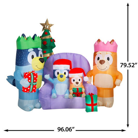 Kirkland 6.6’ Bluey Family Christmas Inflatable - *Christmas & Seasonal
