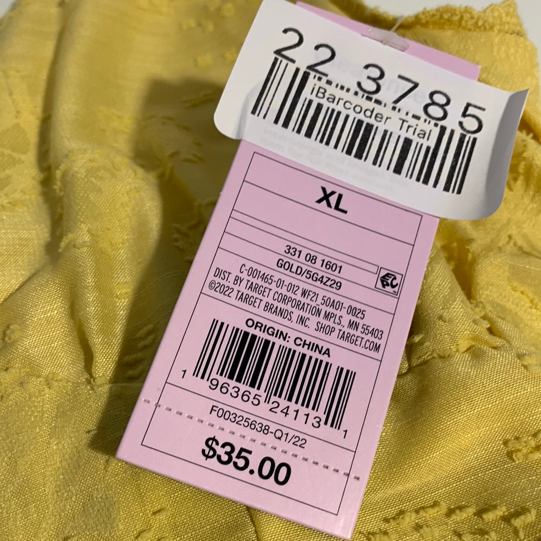 Vestido entallado y con vuelo a capas sin mangas para mujer - Wild Fable XL