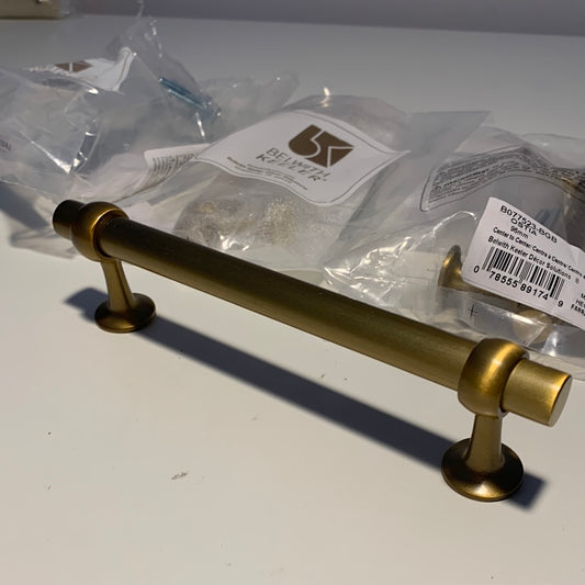 3 Belwith Keeler Ostia 3-3/4 Inch Center to Center Bar Cabinet Pull